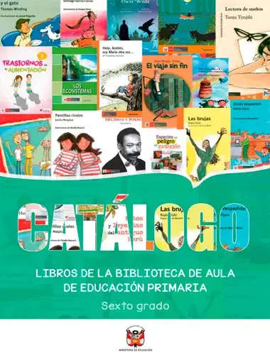 Libros de la Biblioteca de Aula. Sexto Grado de Educación Primaria (MINEDU Perú - Descarga Gratis este Libro de texto) (portada) | Sitio Web Oficial minedu-gob-pe.org